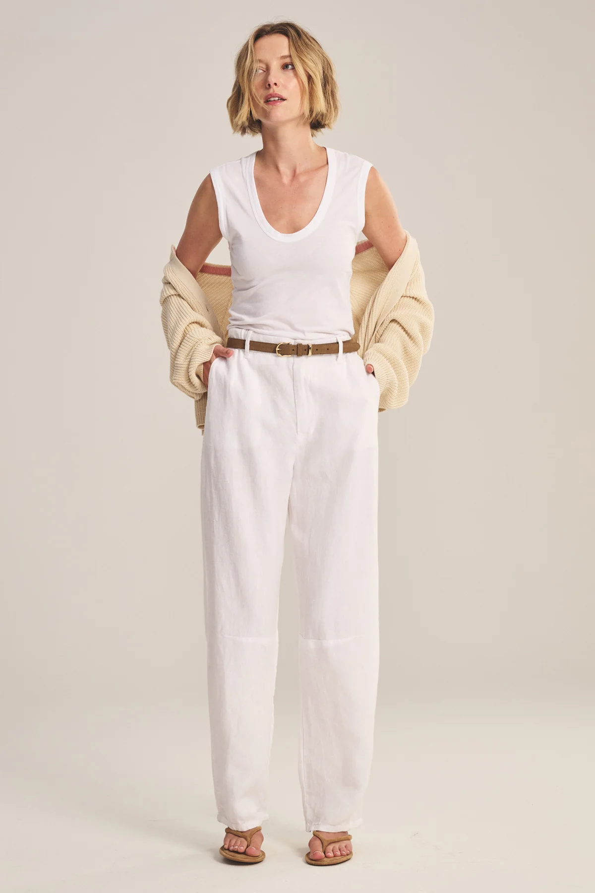 Taylor Pant - White