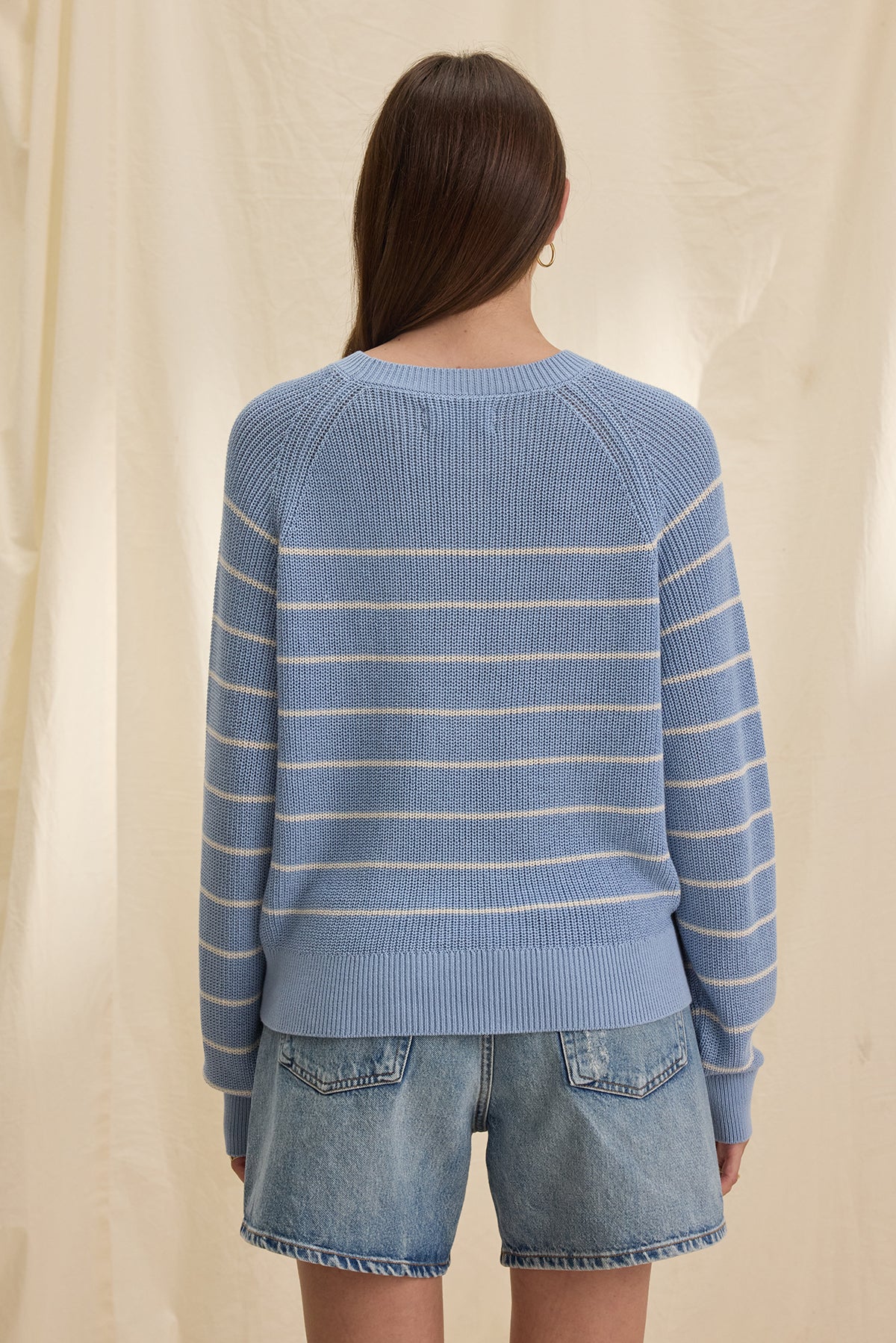 Chayse Sweater - Sky/Ivory