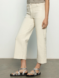 The Marine Denim Pant - French Vanilla