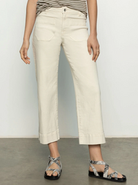 The Marine Denim Pant - French Vanilla