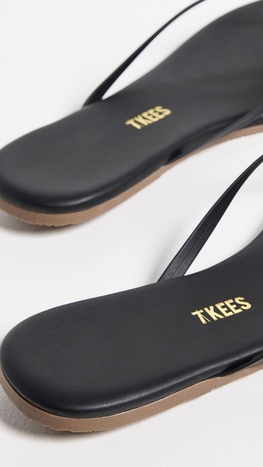 Lily Square Toe Sandal - Black
