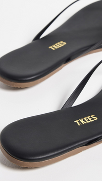 Lily Square Toe Sandal - Black