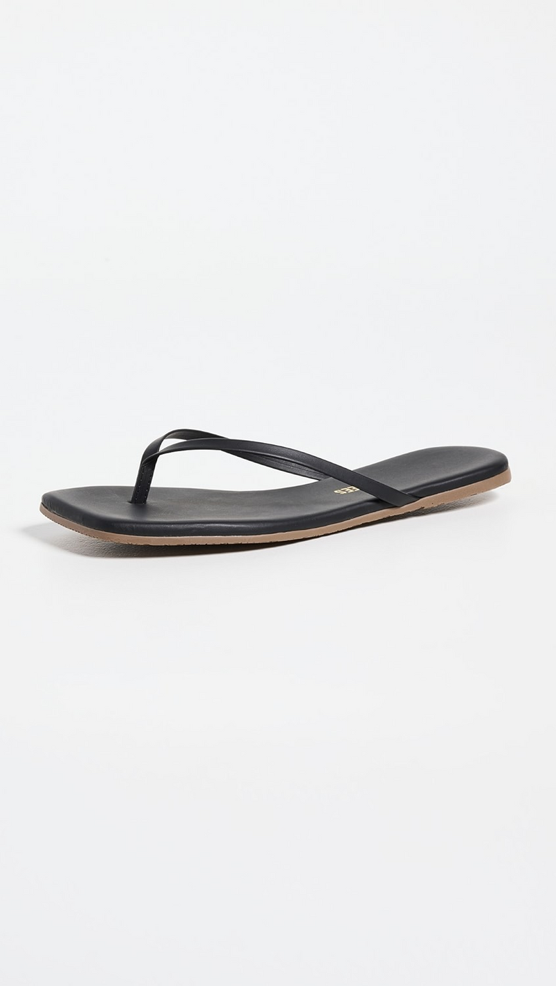 Lily Square Toe Sandal - Black