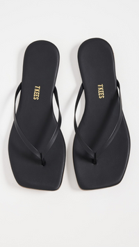 Lily Square Toe Sandal - Black