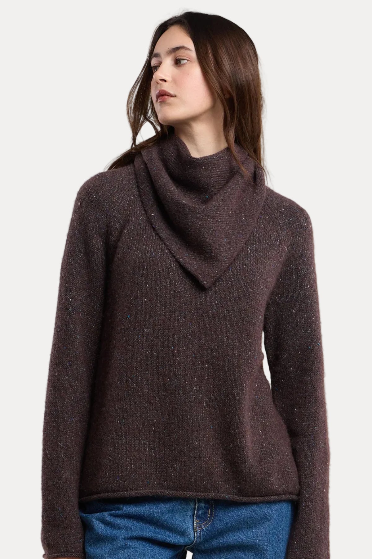 Karla Scarf - Chocolate