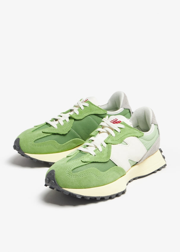 New balances green best sale