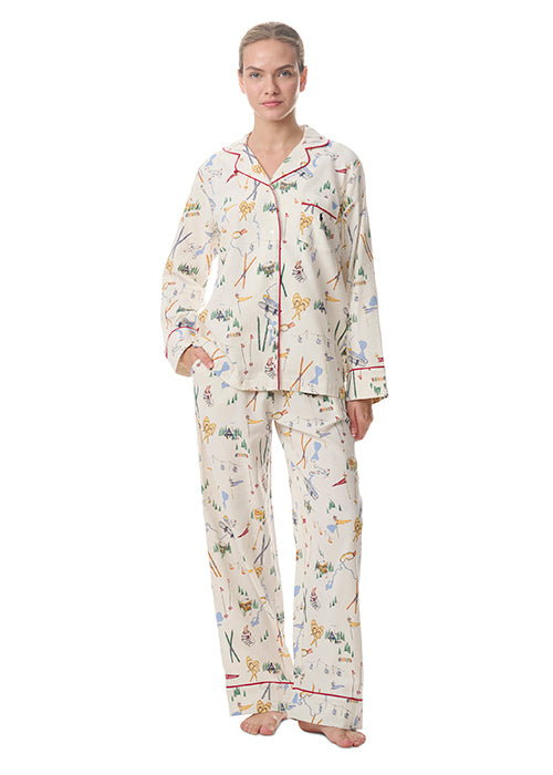 Madison PJ Sleep Set - Ski Slopes