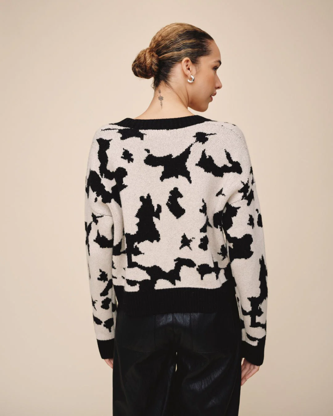 V-Neck Cardigan - Floral Daze