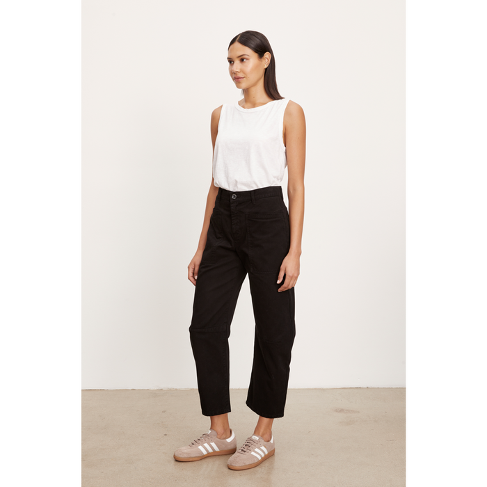 CANDACE CORDUROY HIGH RISE CROP JEAN – Velvet by Graham & Spencer