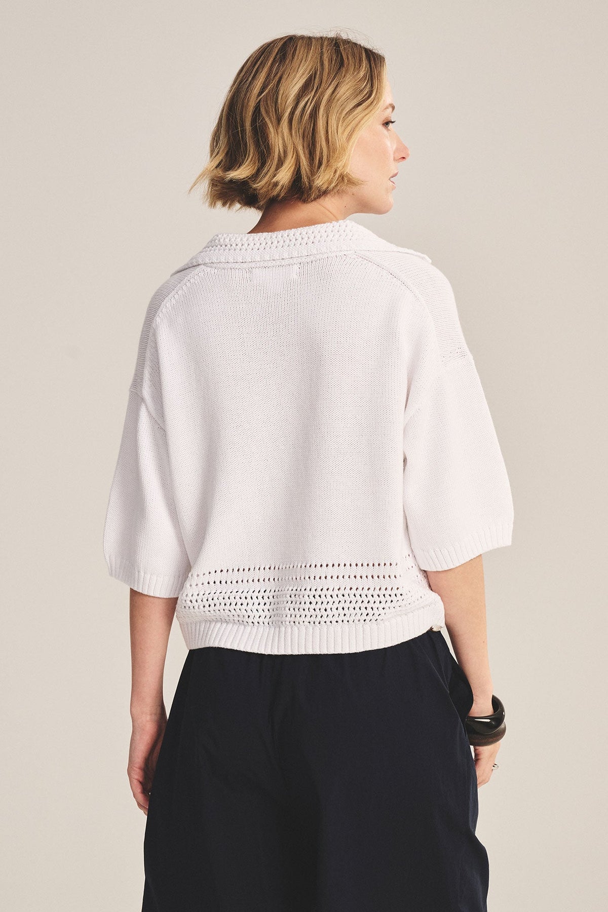 Winslow Sweater - White