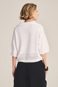 Winslow Sweater - White