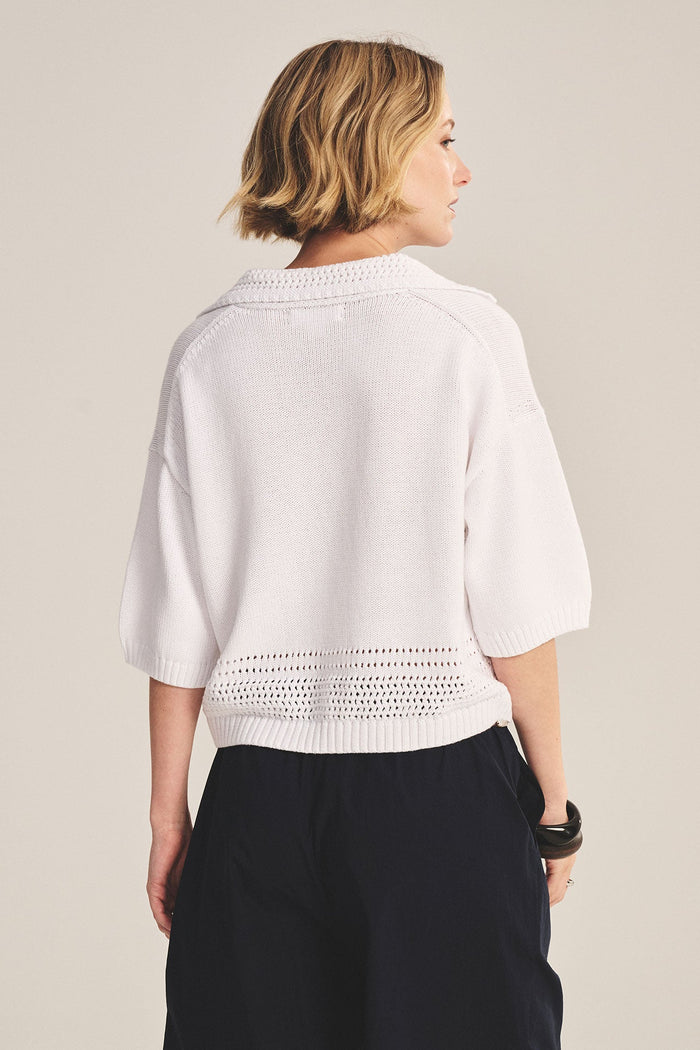 Winslow Sweater - White
