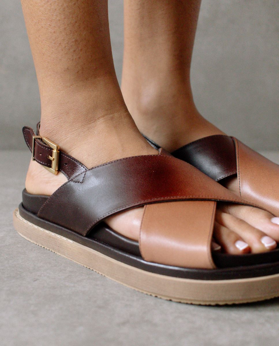 Marshmallow Sandal Brown Degrade