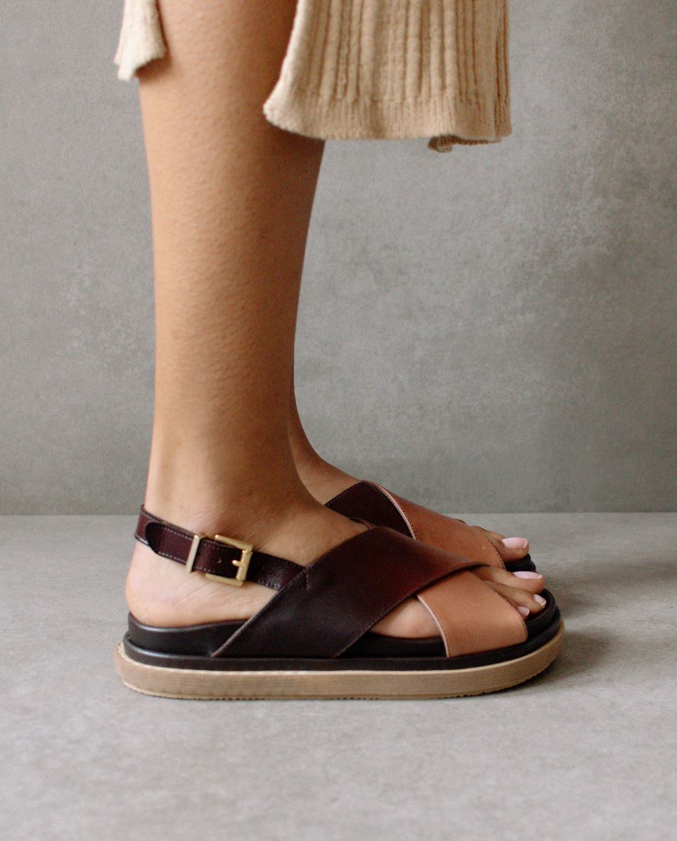 Marshmallow Sandal Brown Degrade