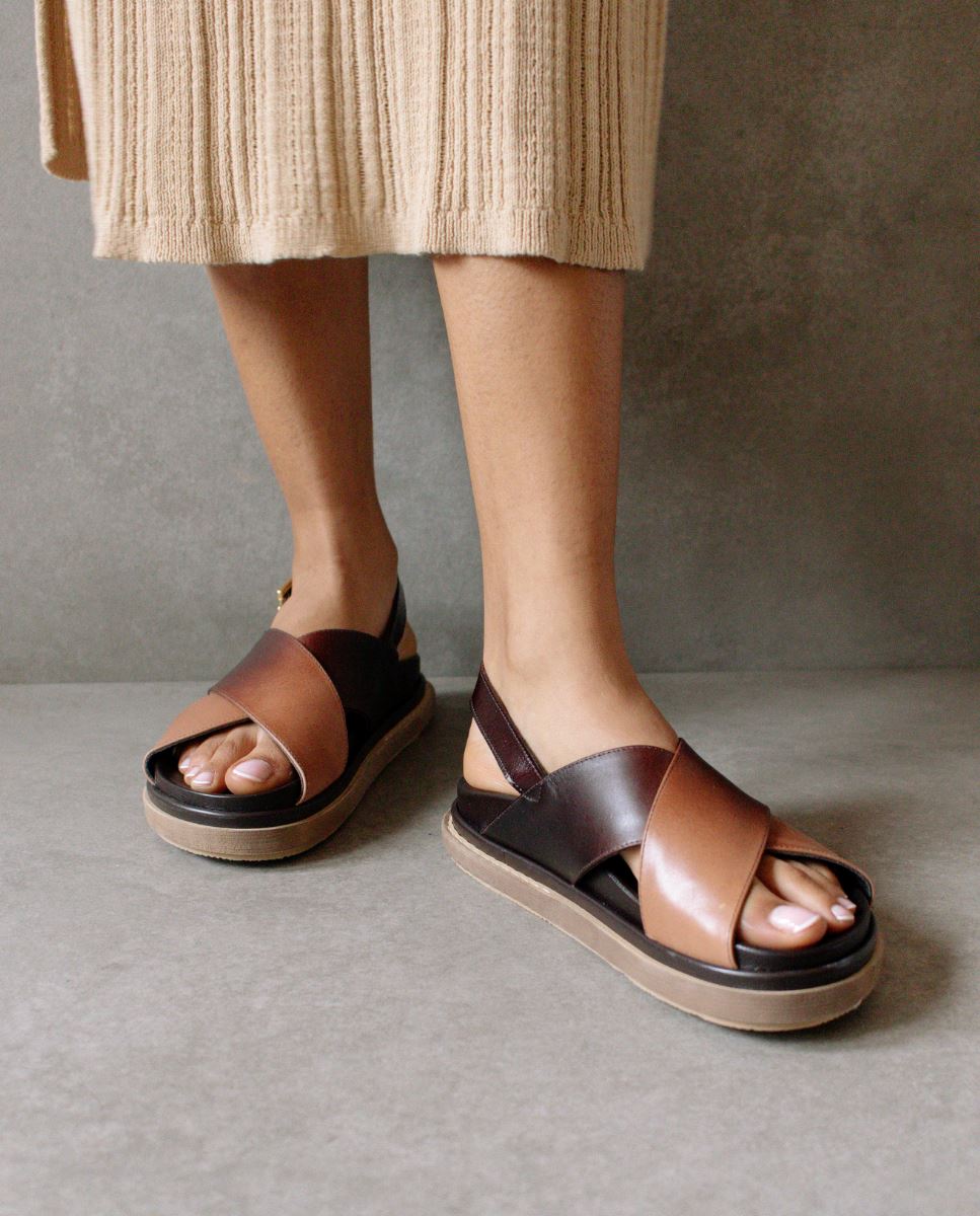 Marshmallow Sandal Brown Degrade