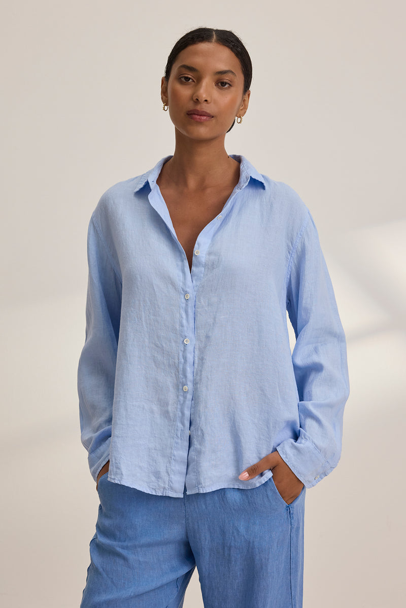 Sisi Top - Chambray