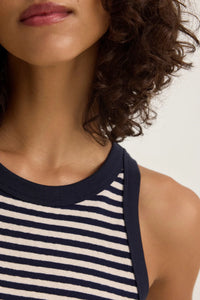 Lua  Tank Top - Navy