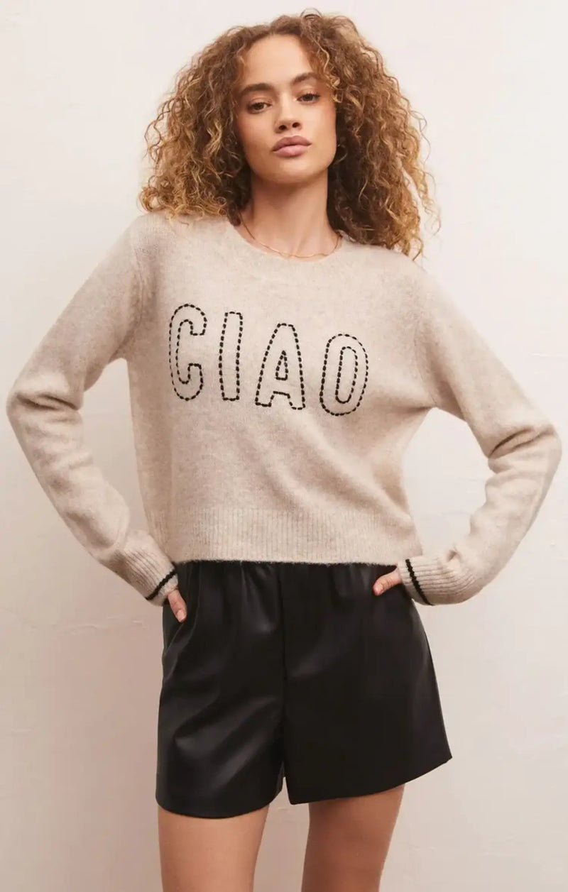 Milan Ciao Sweater - Oatmeal