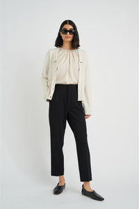 Kayden Shaped Pant - Black
