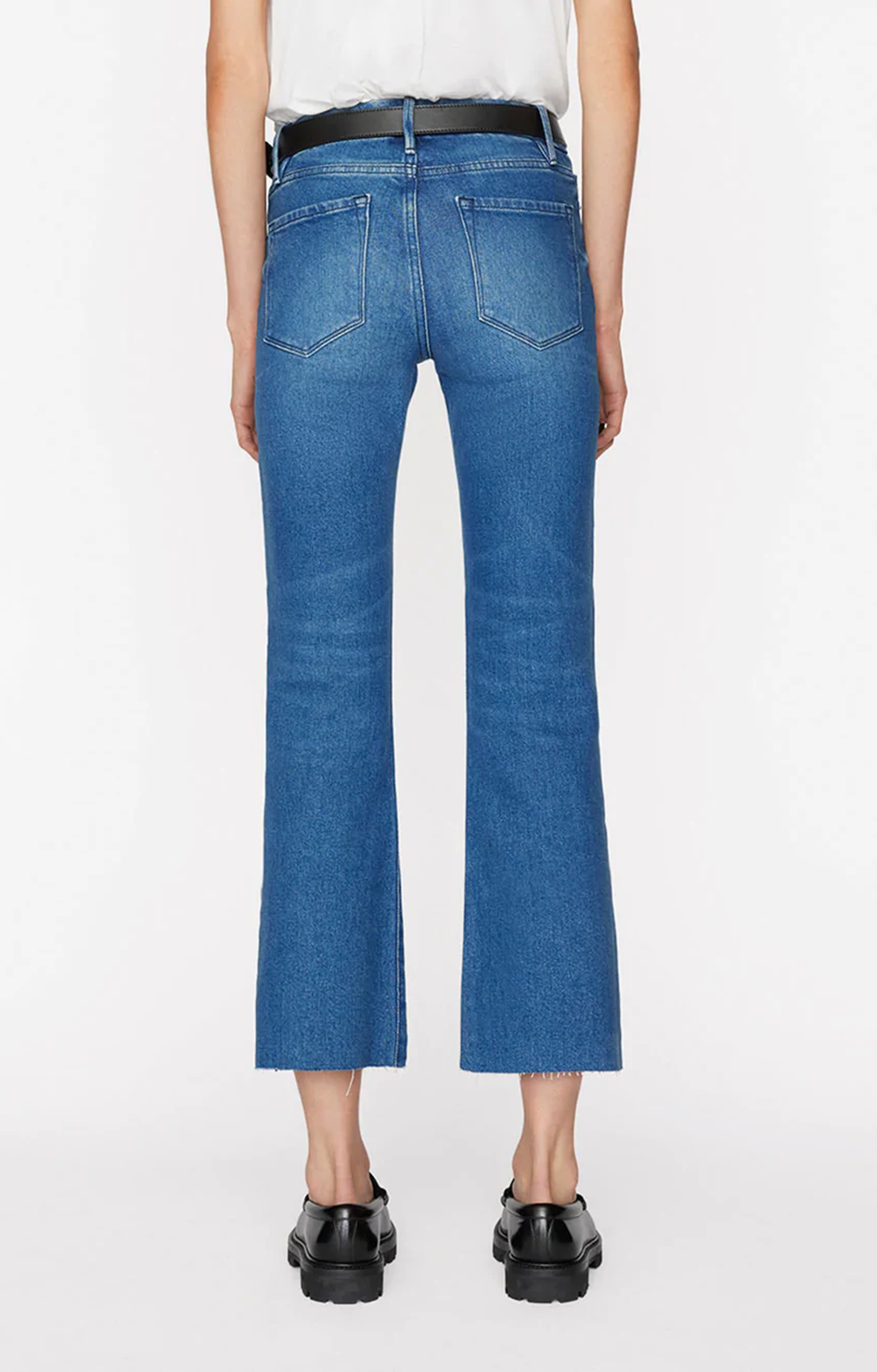 【送料&関税込】Frame Le Crop Mini Boot Jeans Le Crop Mini Boot - Huntdale - Frame Denim – Twist Fashions Inc.