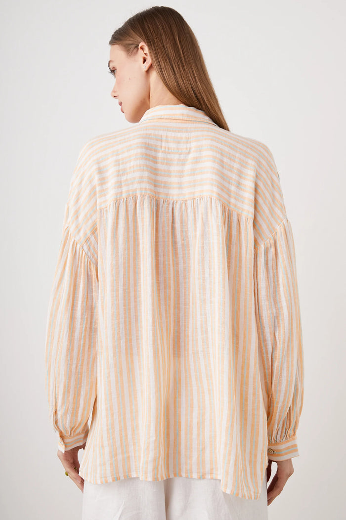 Clio Top - Clementine Stripe