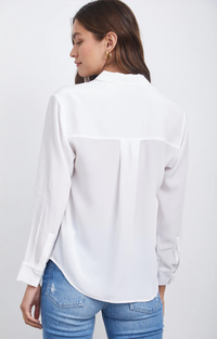 Cori Shirt - Silk White