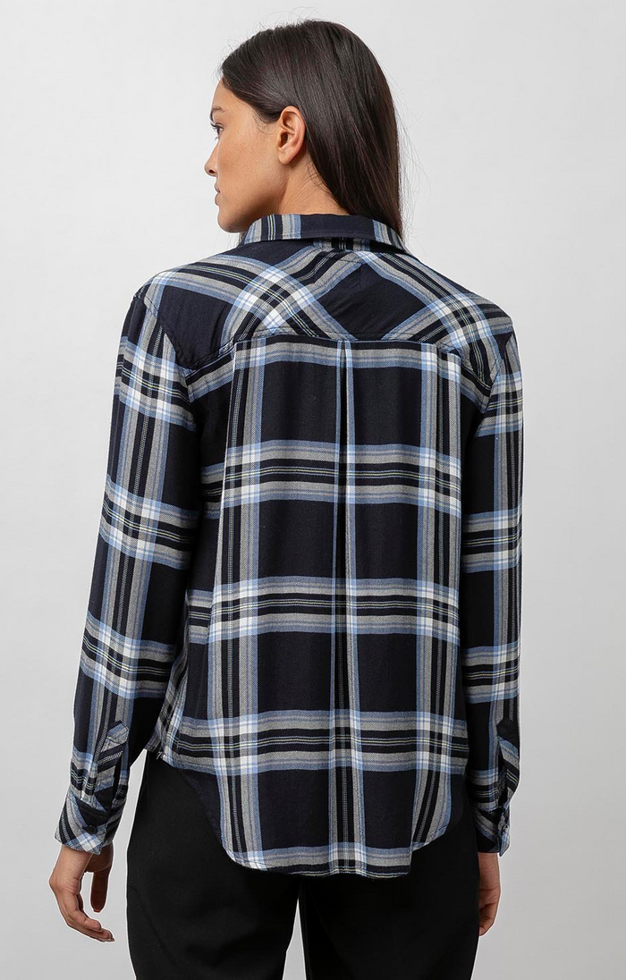 Hunter Shirt - Admiral Blue Yellow