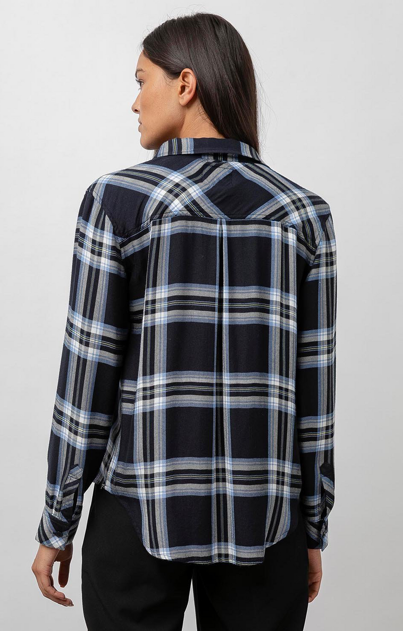 Hunter Shirt - Admiral Blue Yellow