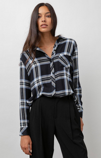 Hunter Shirt - Admiral Blue Yellow