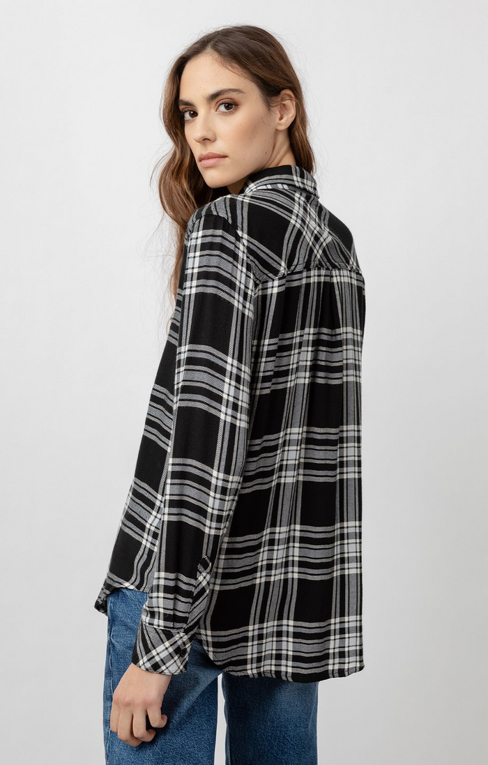 Hunter Shirt - Black Sky Ivory
