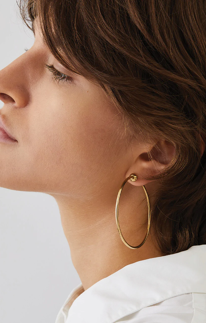 Icon Hoops Medium - Gold