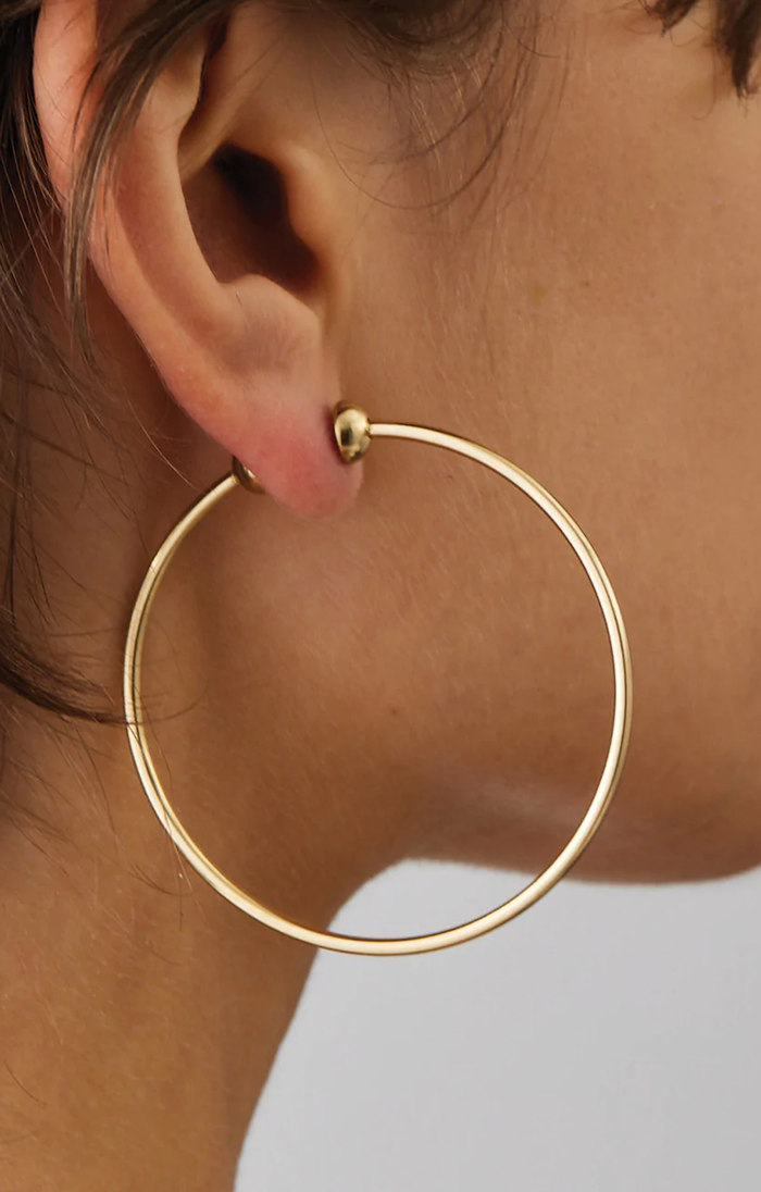 Icon Hoops Medium - Gold