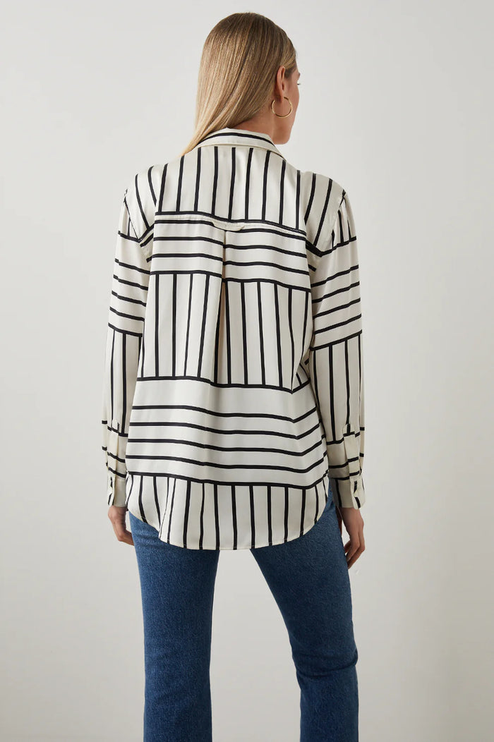 Mara Shirt - Patchwork Stripe