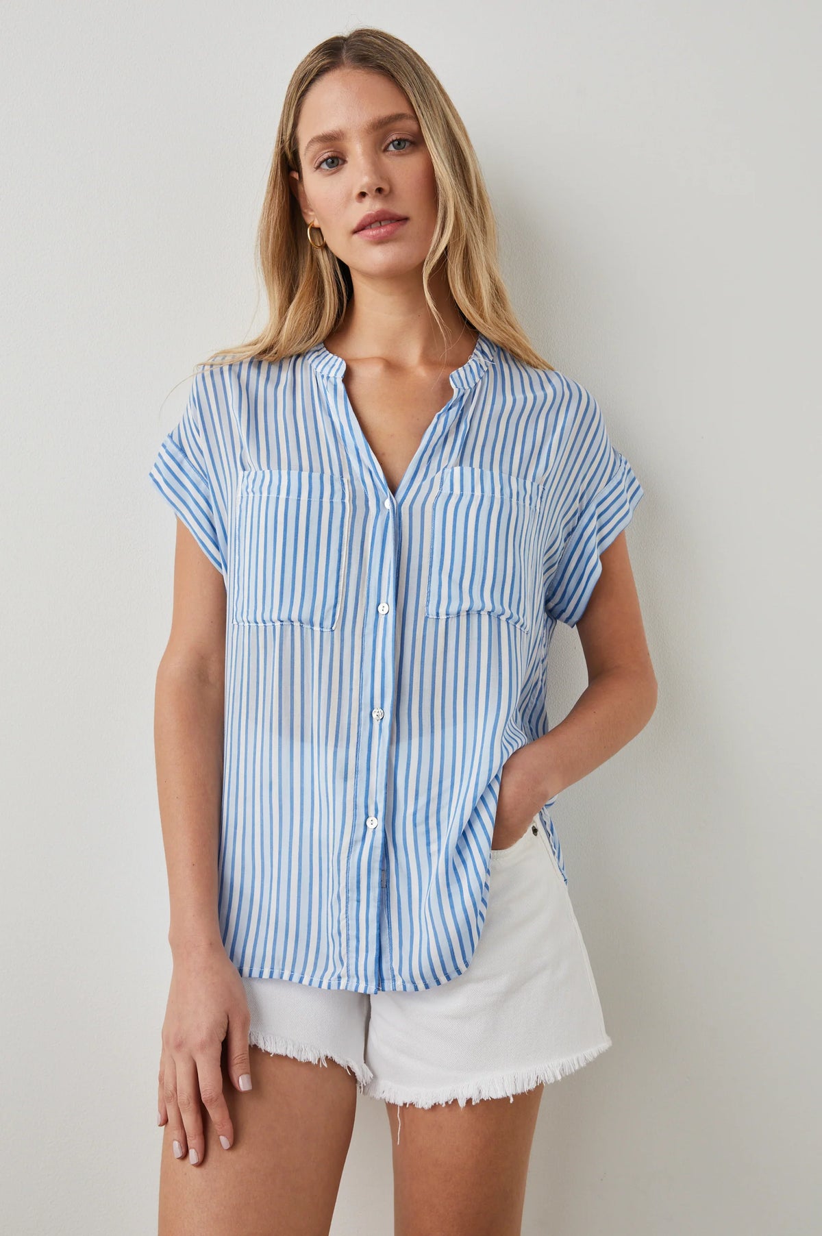 Mel Shirt - Mar Stripe