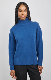 Sasha Turtleneck - Delft Blue