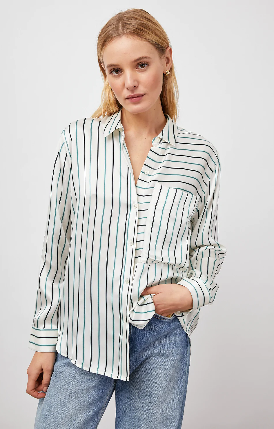 Spencer Shirt - Vera Stripe