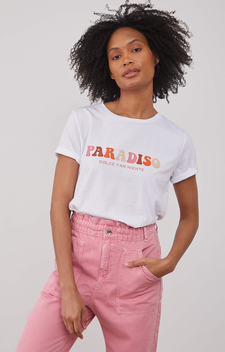 Lola Tee - Paradiso - White