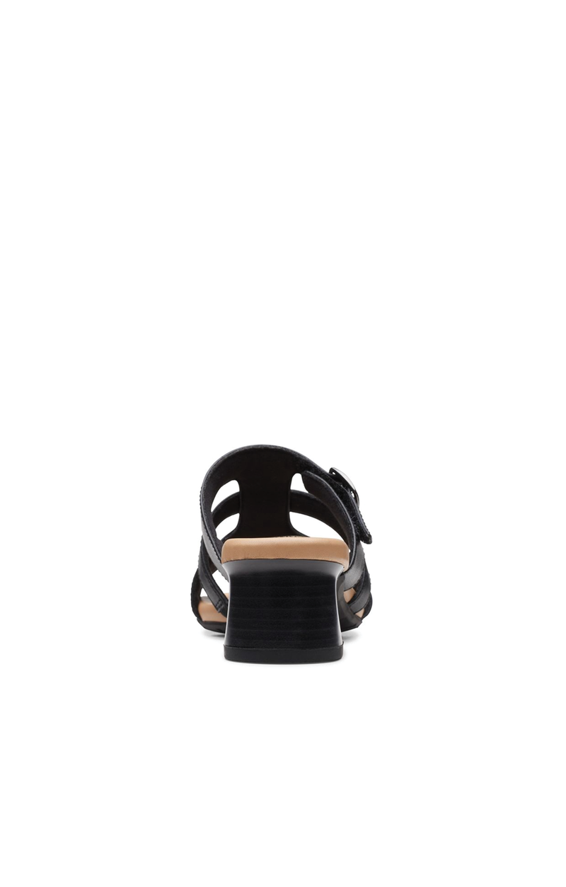 Desirae Palm - Black Leather