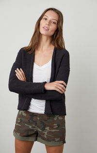 Jaz Cardigan - Exhaust