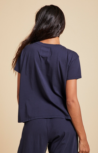 Velvet By Graham & Spencer Topanga Tee Navy