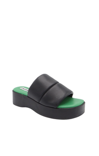 Tammy II Wedge - Black/Apple